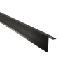 Ortgangwinkel Typ 33 | SONDERKANTTEIL | Stahl 0,50 mm | 35 µm Mattpolyester | 23 Dunkelgrau #1
