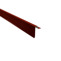 Ortgangwinkel Typ 33 | SONDERKANTTEIL | Stahl 0,50 mm | 35 µm Mattpolyester | 29 Rot #1