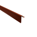 Ortgangwinkel Typ 33 | SONDERKANTTEIL | Stahl 0,50 mm | 35 µm Mattpolyester | 75 Ziegelrot #1