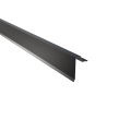 Ortgangwinkel Typ 33 | SONDERKANTTEIL | Stahl 0,75 mm | 60 µm Puramid | RAL 7016 Anthrazitgrau #1