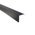 Ortgangwinkel Typ 6 | 90° | SONDERKANTTEIL | Stahl 0,75 mm | 25 µm Polyester | RAL 7016 Anthrazitgrau #1