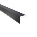 Ortgangwinkel Typ 6 | 90° | SONDERKANTTEIL | Stahl 0,75 mm | 60 µm Puramid | RAL 7016 Anthrazitgrau #1