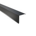 Ortgangwinkel Typ 7 | 90° | SONDERKANTTEIL | Stahl 0,75 mm | 60 µm Puramid | RAL 7016 Anthrazitgrau #1