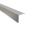 Ortgangwinkel Typ 7 | 90° | SONDERKANTTEIL | Aluminium 0,70 mm | 25 µm Polyester | RAL 9006 Weißaluminium #1