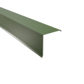 Ortgangwinkel Typ 8 | 90° | SONDERKANTTEIL | Stahl 0,50 mm | 25 µm Polyester | RAL 6011 Resedagrün #1