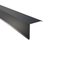 Ortgangwinkel Typ 8 | 90° | SONDERKANTTEIL | Stahl 0,63 mm | 25 µm Polyester | RAL 7016 Anthrazitgrau #1