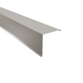 Ortgangwinkel Typ 8 | 90° | SONDERKANTTEIL | Stahl 0,75 mm | 25 µm Polyester | RAL 9002 Grauweiß #1