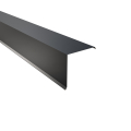 Ortgangwinkel Typ 8 | 90° | SONDERKANTTEIL | Stahl 0,50 mm | 60 µm Puramid | RAL 7016 Anthrazitgrau #1