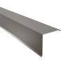 Ortgangwinkel Typ 8 | 90° | SONDERKANTTEIL | Aluminium 0,70 mm | 25 µm Polyester | RAL 9007 Graualuminium #1