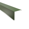 Ortgangwinkel Typ 9 | 90° | SONDERKANTTEIL | Stahl 0,50 mm | 25 µm Polyester | RAL 6011 Resedagrün #1