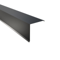 Ortgangwinkel Typ 9 | 90° | SONDERKANTTEIL | Stahl 0,75 mm | 25 µm Polyester | RAL 7016 Anthrazitgrau #1