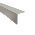 Ortgangwinkel Typ 9 | 90° | SONDERKANTTEIL | Stahl 0,75 mm | 25 µm Polyester | RAL 9002 Grauweiß #1
