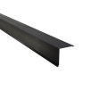 Pultabschluss Typ 2 | 85° | SONDERKANTTEIL | Stahl 0,50 mm | 35 µm Mattpolyester | 23 Dunkelgrau #1