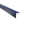 Pultabschluss Typ 3 | 80° | SONDERKANTTEIL | Stahl 0,50 mm | 25 µm Polyester | RAL 5010 Enzianblau #1