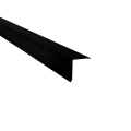 Pultabschluss Typ 3 | 80° | SONDERKANTTEIL | Stahl 0,50 mm | 35 µm Mattpolyester | 33 Schwarz #1