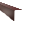 Pultabschluss Typ 5 | 85° | SONDERKANTTEIL | Stahl 0,50 mm | 25 µm Polyester | RAL 3005 Weinrot #1
