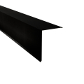 Pultabschluss Typ 5 | 85° | SONDERKANTTEIL | Stahl 0,50 mm | 35 µm Mattpolyester | 33 Schwarz #1