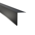 Pultabschluss Typ 6 | 80° | SONDERKANTTEIL | Stahl 0,50 mm | 25 µm Polyester | RAL 7016 Anthrazitgrau #1