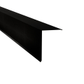 Pultabschluss Typ 6 | 80° | SONDERKANTTEIL | Stahl 0,50 mm | 35 µm Mattpolyester | 33 Schwarz #1