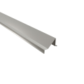 Schneefangblech als Prallblech | SONDERKANTTEIL | Stahl 0,50 mm | 25 µm Polyester | RAL 9006 Weißaluminium #1