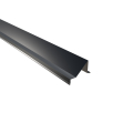 Schneefangblech als Prallblech | SONDERKANTTEIL | Aluminium 0,70 mm | 25 µm Polyester | RAL 7016 Anthrazitgrau #1