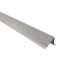 Schneefangblech | 2000 mm | Stahl 0,50 mm | 25 µm Polyester | RAL 7035 Lichtgrau #1