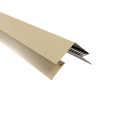 Selbstentlüftender First | 2000 mm | Stahl 0,50 mm | 25 µm Polyester | RAL 1015 Hellelfenbein #1