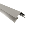 Selbstentlüftender First | 2000 mm | Stahl 0,50 mm | 25 µm Polyester | RAL 9002 Grauweiß #1