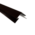 Selbstentlüftender First 2000 mm | Stahl 0,50 mm | 35 µm Mattpolyester | 32 Dunkelbraun Selbstentlüftender First | 2000 mm | Stahl 0,50 mm | 35 µm Mattpolyester | 32 Dunkelbraun #1
