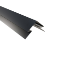 Selbstentlüftender First 2000 mm | Stahl 0,50 mm | 60 µm Puramid | RAL 7016 Anthrazitgrau Selbstentlüftender First | 2000 mm | Stahl 0,50 mm | 60 µm Puramid | RAL 7016 Anthrazitgrau #1