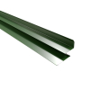 Selbstentlüftender Wandanschluss | 2000 mm | Stahl 0,50 mm | 25 µm Polyester | RAL 6002 Laubgrün #1