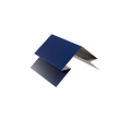 Verbindungsstück Selbstentlüftender First | 250 mm | Stahl 0,50 mm | 25 µm Polyester | RAL 5010 Enzianblau #1