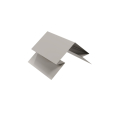 Verbindungsstück Selbstentlüftender First | 250 mm | Stahl 0,50 mm | 25 µm Polyester | RAL 9010 Reinweiß #1
