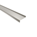 Sohlbank | 2000 mm | Stahl 0,75 mm | 60 µm Puramid | RAL 9002 Grauweiß #1