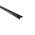 Traufenblech Typ 4 | 90° SONDERKANTTEIL | Stahl 0,50 mm | 25 µm Polyester | RAL 9005 Tiefschwarz Traufenblech Typ 4 | 90° | SONDERKANTTEIL | Stahl 0,50 mm | 25 µm Polyester | RAL 9005 Tiefschwarz #1