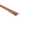Traufenblech Typ 5 | 95° | SONDERKANTTEIL | Stahl 0,63 mm | 25 µm Polyester | RAL 8004 Kupferbraun #1