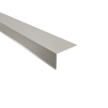 Traufenblech Typ 7 | 95° | SONDERKANTTEIL | Stahl 0,63 mm | 25 µm Polyester | RAL 9002 Grauweiß #1