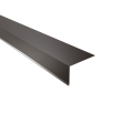 Traufenblech Typ 7 | 95° | SONDERKANTTEIL | Stahl 0,75 mm | 25 µm Polyester | RAL 8017 Schokoladenbraun #1