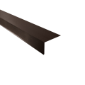 Traufenblech Typ 7 | 95° SONDERKANTTEIL | Stahl 0,50 mm | 35 µm Mattpolyester | 32 Dunkelbraun Traufenblech Typ 7 | 95° | SONDERKANTTEIL | Stahl 0,50 mm | 35 µm Mattpolyester | 32 Dunkelbraun #1