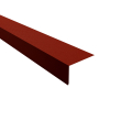 Traufenblech Typ 7 | 95° SONDERKANTTEIL | Stahl 0,50 mm | 80 µm Shimoco | RAL 3009 Oxidrot Traufenblech Typ 7 | 95° | SONDERKANTTEIL | Stahl 0,50 mm | 80 µm Shimoco | RAL 3009 Oxidrot #1