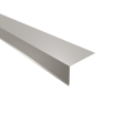 Traufenblech Typ 8 | 100° | SONDERKANTTEIL | Stahl 0,50 mm | 25 µm Polyester | RAL 7035 Lichtgrau #1