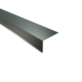 Traufenblech Typ 8 | 100° | SONDERKANTTEIL | Aluminium 0,70 mm | 25 µm Polyester | RAL 6005 Moosgrün #1