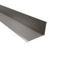 Wandanschluss | 95° | 2000 mm | Stahl 0,50 mm | 25 µm Polyester | RAL 9007 Graualuminium #1