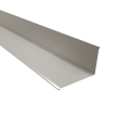 Wandanschluss | 95° | 2000 mm | Stahl 0,63 mm | 25 µm Polyester | RAL 9002 Grauweiß #1