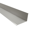 Wandanschluss | 95° 2000 mm | Aluminium 0,70 mm | 25 µm Polyester | RAL 9006 Weißaluminium Wandanschluss | 95° | 2000 mm | Aluminium 0,70 mm | 25 µm Polyester | RAL 9006 Weißaluminium #1