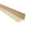 Wandanschluss Typ 2 | 95° | SONDERKANTTEIL | Stahl 0,50 mm | 25 µm Polyester | RAL 1015 Hellelfenbein #1