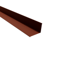 Wandanschluss Typ 2 | 95° SONDERKANTTEIL | Stahl 0,50 mm | 80 µm Shimoco | RAL 8004 Kupferbraun Wandanschluss Typ 2 | 95° | SONDERKANTTEIL | Stahl 0,50 mm | 80 µm Shimoco | RAL 8004 Kupferbraun #1