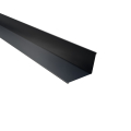 Wandanschluss Typ 3 | 100° | SONDERKANTTEIL | Aluminium 0,70 mm | 25 µm Polyester | RAL 7016 Anthrazitgrau #1