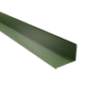 Wandanschluss Typ 4 | 90° | SONDERKANTTEIL | Stahl 0,50 mm | 25 µm Polyester | RAL 6011 Resedagrün #1