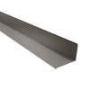 Wandanschluss Typ 5 | 95° | SONDERKANTTEIL | Stahl 0,50 mm | 25 µm Polyester | RAL 9007 Graualuminium #1